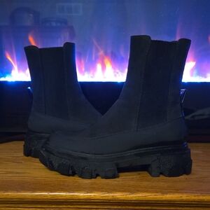 Only Black Women's Combat Boots